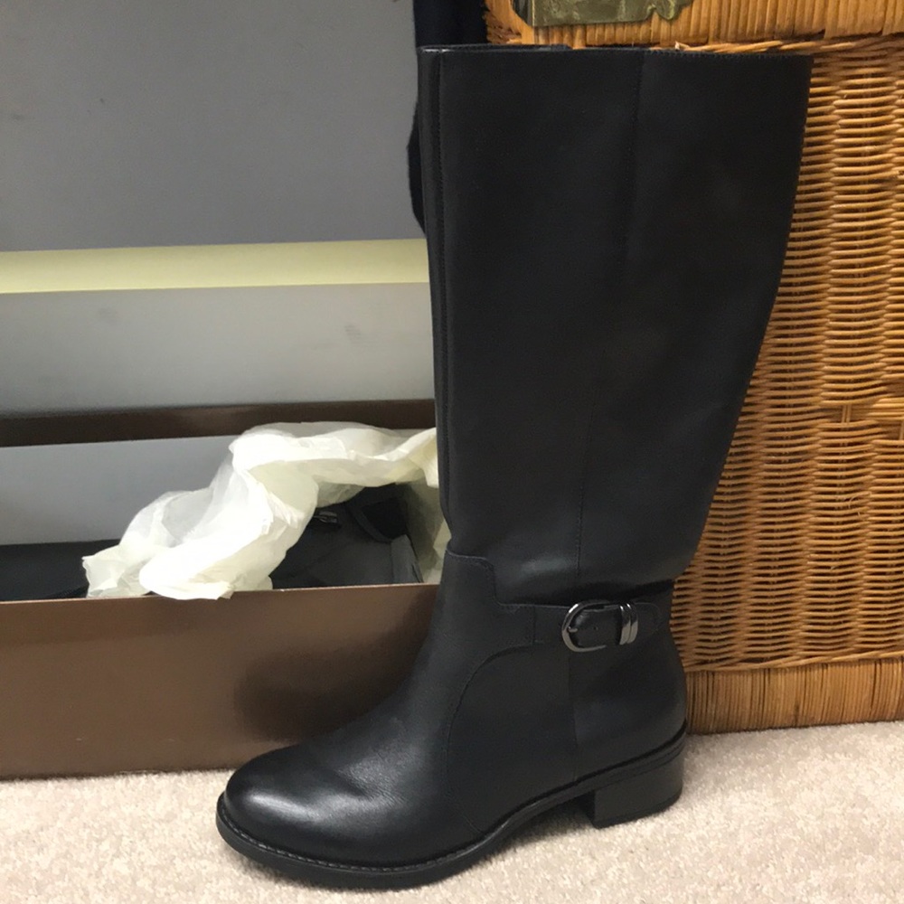 Franco Sarto black boots size 71/2
